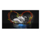 Canvas Painting Animal Wall Art White Swan Posters and Prints Living Room Home Decoration Painting
