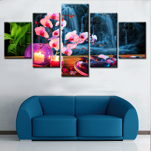 New coming art paintings print Landscape art print oil painting custom printed canvas painting