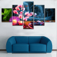 New coming art paintings print Landscape art print oil painting custom printed canvas painting