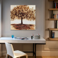 Art peinture abstraite arbres peints à la main peinture à l'huile mur Art photo arbre de vie peinture toile moderne décoration de la maison