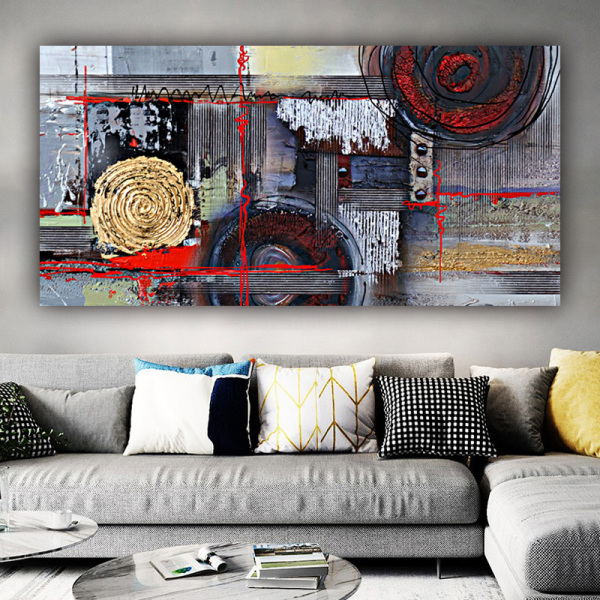 Modern painting wall canvas picture handmade abstract wall art nordic oil canvas painting