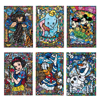 Custom Amazon Anime Round Crystal Rhinestones Homfun Diamond Painting by Number Cute Animal 5D Full Drill Painting for Amazon