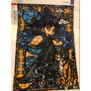 Custom Amazon Anime Round Crystal Rhinestones Homfun Diamond Painting by Number Cute Animal 5D Full Drill Painting for Amazon