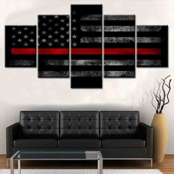 Modern Frameless Canvas American Black Background Star Stripe Flag Printing Wall Art Home Decoration 5 Pictures of Living Room Modern Frameless Canvas American Black Background Star Stripe Flag Printing Wall Art Home Decoration 5 Pictures of Living Room