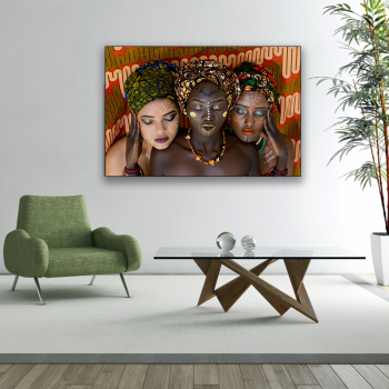 African Black Woman Graffiti Art Posters And Prints Abstract African Girl Canvas Paintings On The Wall Art Pictures Wall Decor