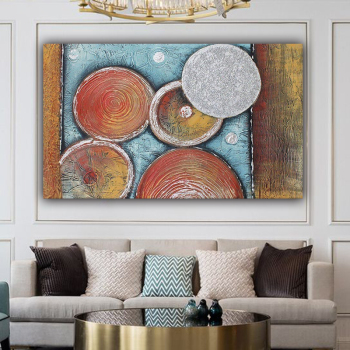 Modern Abstract 100% Handmade Oil Painting Home Decor Wall Pictures Large Canvas Art Paint For Living Room Unframed