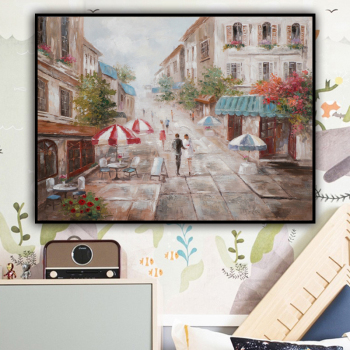 Paintings On Canvas Handmade Wall Art Canvas Abstract Scenery Oil Paintings Wall Decoration Paintings For Living Room