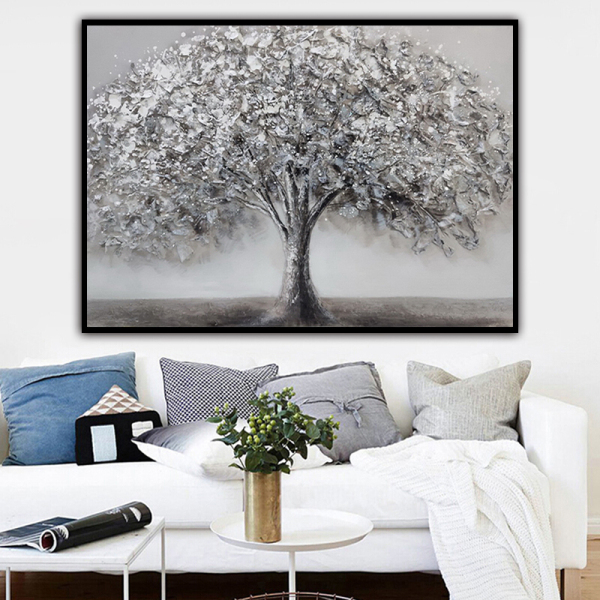 Handmade oil painting home decoration Abstract landscape Canvas Hand-painted Wall Art for living room no framed