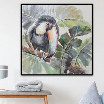 Animal Oil Painting on Canvas Pop Art Poster and Print Abstract Art Wall Picture for Living Room Decor