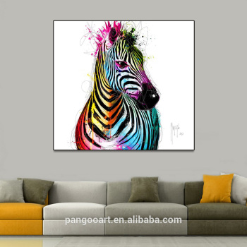 Zebra Portrait Painting Canvas Art Home Decor Wall Art Picture Painting Animal Painting in living Room unframed