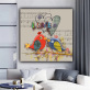 Canvas Animal Birds Wall Art Decorative Painting Prints Poster Craft Family Canvas Painting