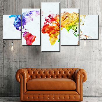 Top selling interior decoration modern canvas printing art splash canvas painting