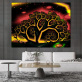 Customized Chinese Factory Wholesale Unique Style Abstract Wall Art Canvas Painting