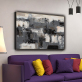 Modern Abstract Handmade Oil Painting Black And White abstract Canvas Painting Bedroom Hotel Decoracion Unframed