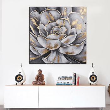 oil painting flowers in vases wall art decor hotel picture home decoration accessories modern abstract canvas art