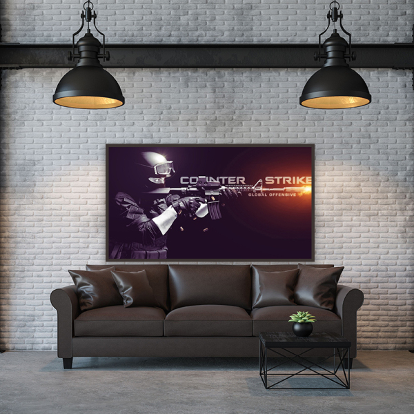 Modern Cool Mechanical Gunfight Poster Home Decoration Canvas Printed Living Room Picture Printed Canvas Painting