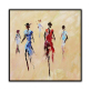 Handmade Wall Decoration A few abstract people Canvas Art Oil Painting decor wall decor