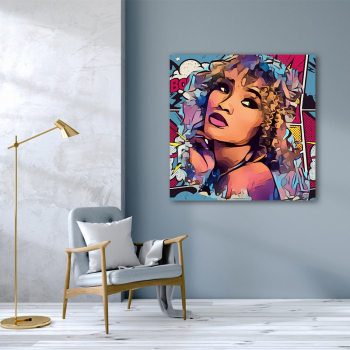 OEM european and american style hotel decoration printing canvas oil painting wall art painting decoration