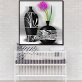 Canvas Flowers Painting Canvas Wall Flowers Blooming Colorful Flowers Adult Art Painting With Frame Home Painting Decoration Oil