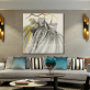 Most popular flower dress and hanger theme handmade flower oil painting kitchen wall decoration