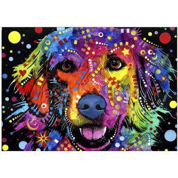Пользовательские Симпатичные Собаки Холст Wall Art 5D Diy Кристалл Алмазная Живопись Набор Рождественская Алмазная Краска по номеру для Amazon