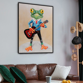 Oil Painting Animal Wall Art Printed Painting Custom Canvas Print Abstract Oil Painting Animal Wall Art