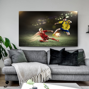 Cyclone Football Teenager Wall Art Work Painting Canvas Living Room Home Decoration Oil Painting