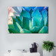 Watercolor Plant Leaves Poster Print Landscape Wall Art Canvas Painting Picture for Living Room Home Decor Cactus Decoration