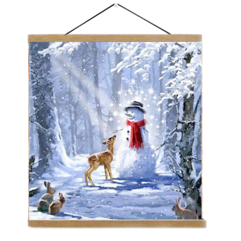 Digital oil painting manual color filling diy production