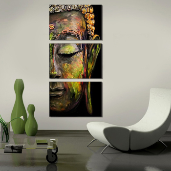 Fotou 3 Combination Painting Modern Frameless Interior Wall Art Home Decoration Oil Painting