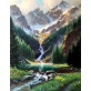 New diy digital oil painting European style beautiful life landscape flower animal decoration digital painting
