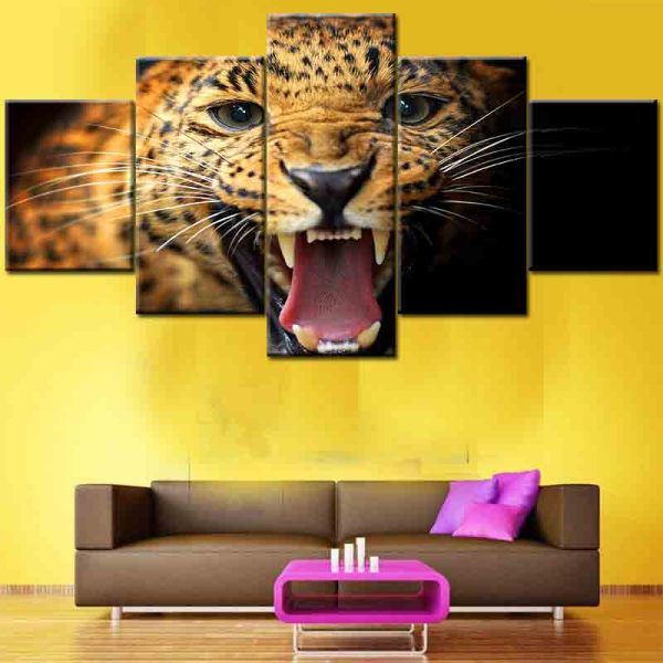 canvas paintings unframed Abstract printed painting of world map for wall art decoration
