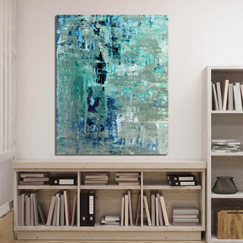 3d textured abstract flower large oil painting for living room home hotel cafe modern Wall art Decoration