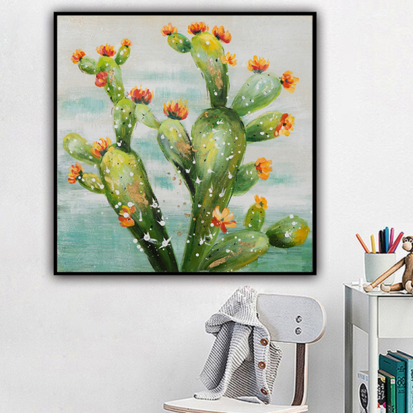 Handpainted Abstract Knife Flowers Oil Painting On Canvas Painting Wall Art Handmade Paintings Large Salon Decoration Unframed
