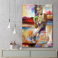 China Factory Wholesale Africa hot naked women portrait picture frameless printed canvas wall decorative paintings