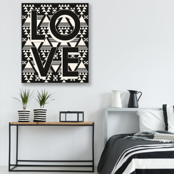 Abstract Painting Wall Art Canvas Prints Love Letter Posters Wall Pictures Home Decor abstract oil painting