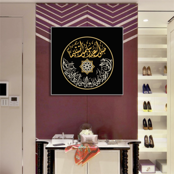 Super quality designs painting text pattern handmade oil painting on canvas
