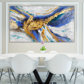 Custom Paintworks Abstract Thick Texture Custom Handmade Oil Painting On Canvas