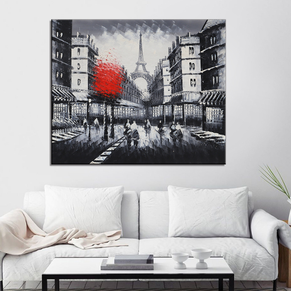 London City Diy Painting By Numbers Ship Sailing Oil Painting On Canvas Beach Cuadros Decoracion Acrylic Scenery Wall Art