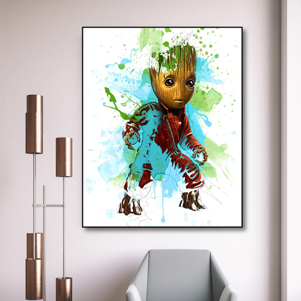 Hot Sale 5D DIY Diamond Painting by Number Kits Clown Halloween Pictures Full Drill Home Wall Arts Ornament