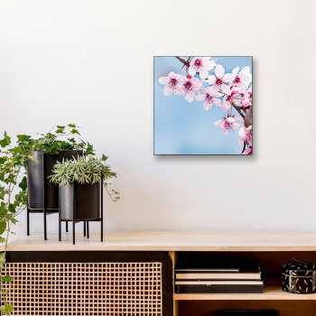 Flower Painting Printed Canvas Wall Art Poster Pictures paintings of peach blossom