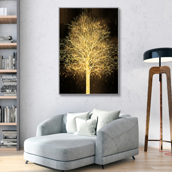 Modern Art Paintings Custom Photo Prints Canvas Painting Abstract Tree Wall Art Print Painting