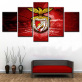 Eagles Stadium Sports Spirit United for a National Emblem Famous Portuguese Basketball Team Benfica Home Decorative Painting Oil