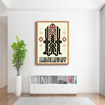 Wall Painting Custom Wall Decoration Muslim designs Painting Kit Wholesale art decor canvas painting