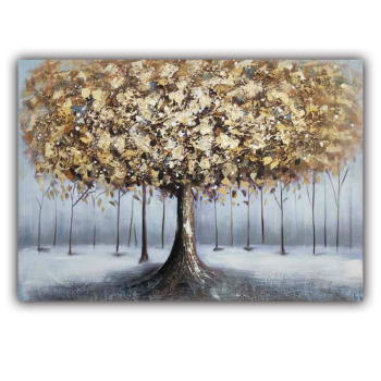 Handmade Home decoration Modern abstract Gold Tree oil painting handpainted canvas painting home decor wall art picture for room Handmade Home decoration Modern abstract Gold Tree oil painting handpainted canvas painting home decor wall art picture for room