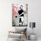 Wholesale custom little boy living room bedroom decoration printing canvas painting