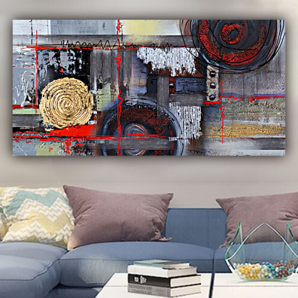 Modern painting wall canvas picture handmade abstract wall art nordic oil canvas painting
