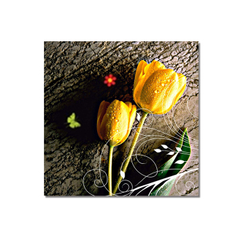 Printing Painting Canvas Flower 230g canvas Wall Art Printing Wall Art Modern Customized Painting Picture HD Canvas Flower Wall