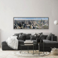 Modern city landscape picture canvas printing home wall decor large size art print painting