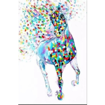 Pangoo 011979 vente en gros personnalisé Anime cheval Animal bricolage peinture par numéro ensemble
